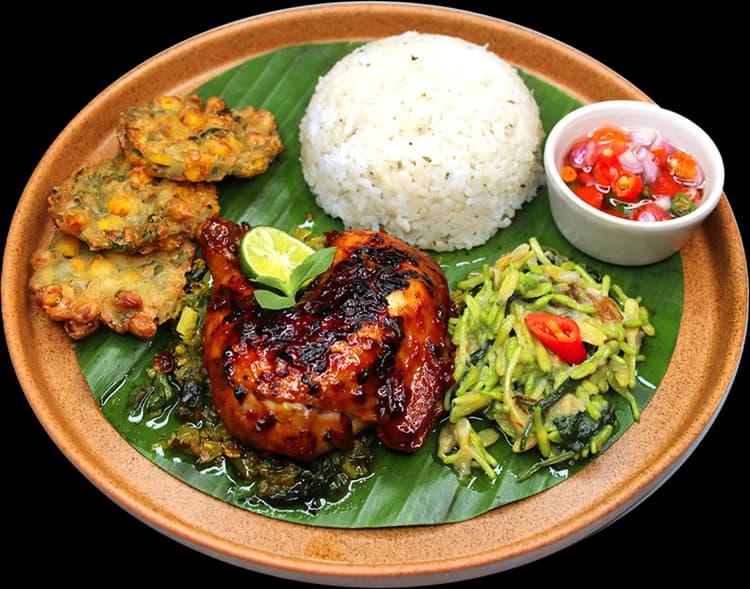 Nasi Ayam Bakar Tinorangsak Manado